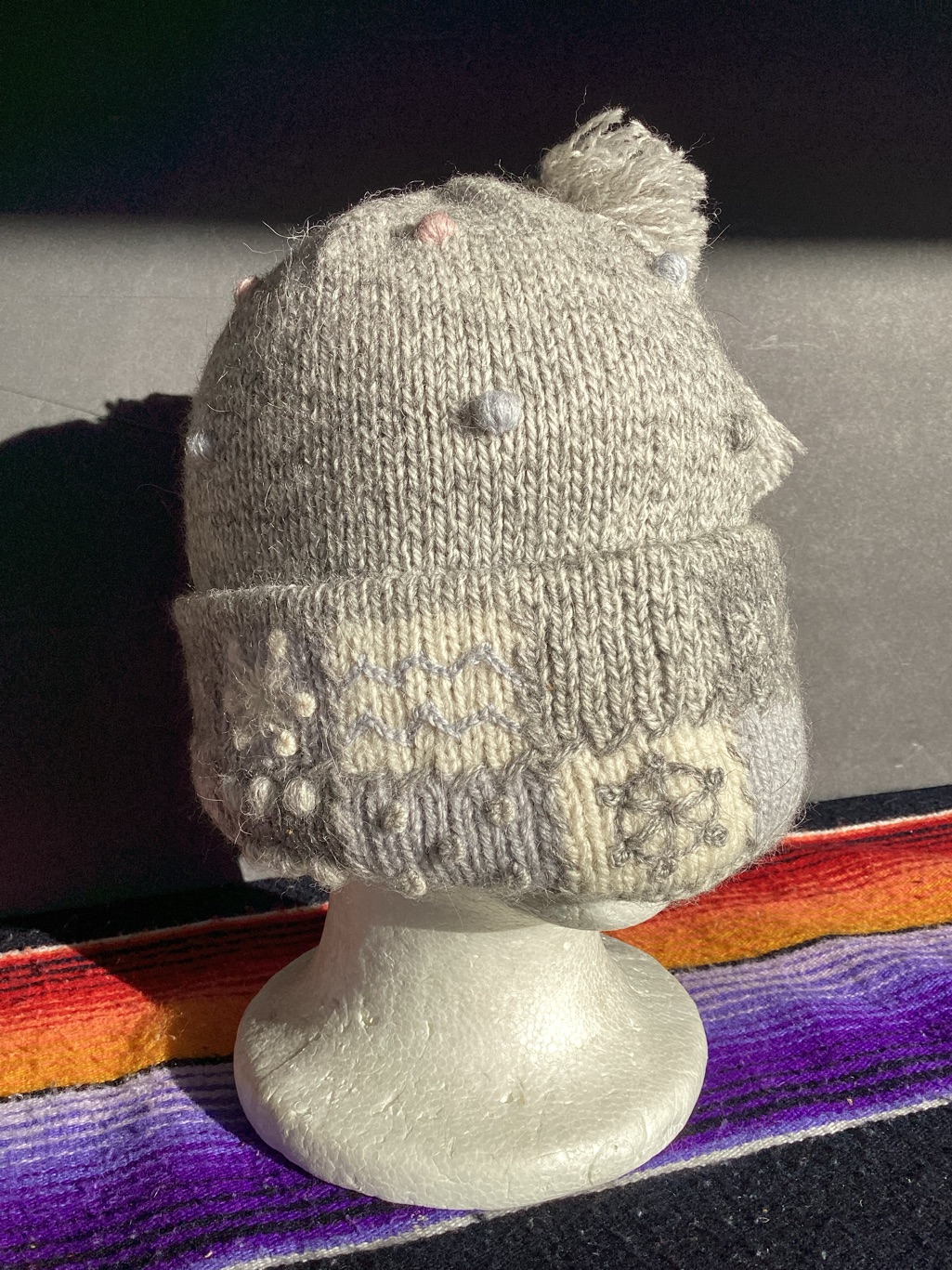 Neckworks Knit Beanie Hat Made In Peru